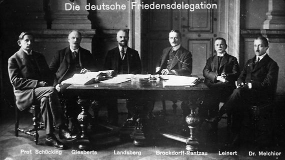 Vor 100 Jahren: Nationalversammlung ratifiziert Versailler Vertrag